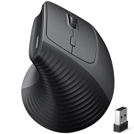 Souris Sans Fil Verticale M571 Noir 2,4 GHz