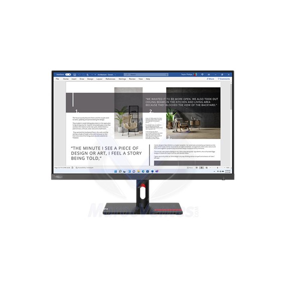 Écran 27" Full HD Lenovo ThinkVision S27i-30 (63DFKAT4EU) 63DFKAT4EU