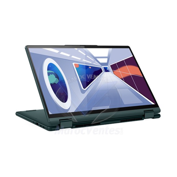 PC Portable YOGA 13ABR8 AMD R7-7730U 13,3" Tactile WUXGA 16 Go 1 To SSD Win 11 Home DARK_TEAL 83B2002WFE