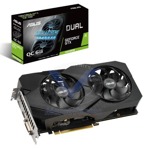 Carte Graphique Dual GeForce GTX 1660 SUPER OC 90YV0DS3-M0NA00