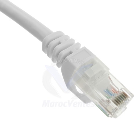 CORDON UTP CAT 6 GRIS 1 M BRANN-REX BRC6CPCU010-888BB