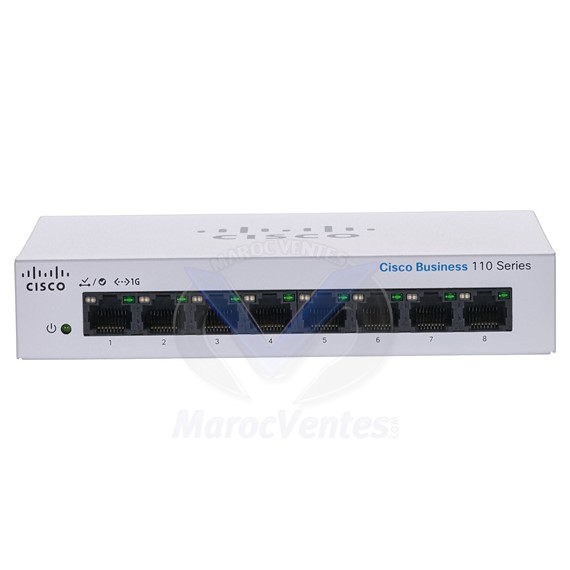 SWITCH L2 NON GERE 8 PORTS CISCO CBS110-8T-D-EU CBS110-8T-D-EU