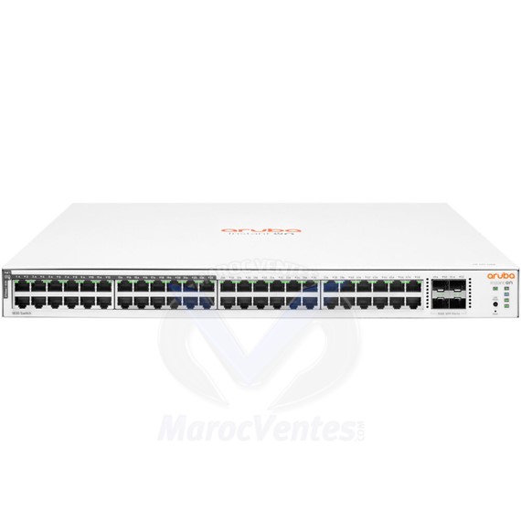 Commutateur Aruba IOn 1830 48G PoE 4SFP 370W JL815A