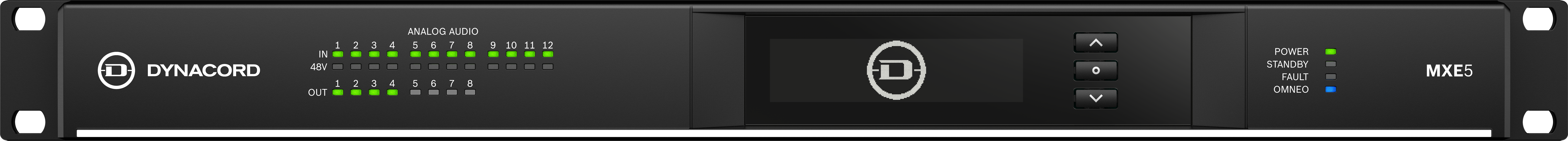 MATRICE DYNACORD 12X12 DANTE MXE5-64