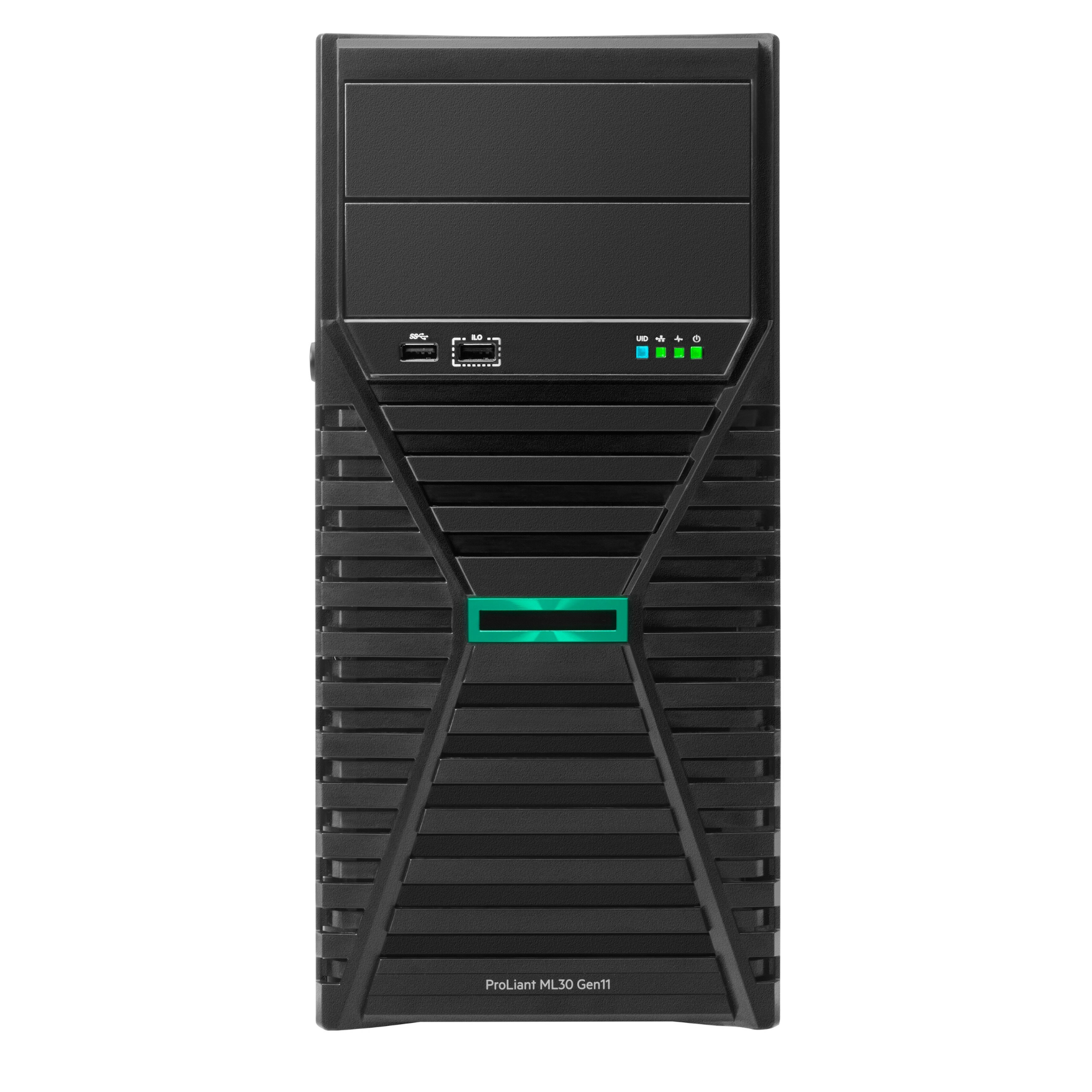 HPE ML30G11 8SFF E-2434 3.4G 4c 32GB RAID-SATA-VROC 4p-1GbE-BCM5719 800wTi + 2x 480GB SSD 3-1-1 12M P71387-425