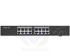 Commutateur Géré dans le Cloud Gigabit à 18 Ports avec 16 Ports PoE  2 emplacements SFP RG-ES218GC-P