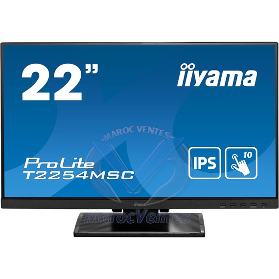 ECRAN TACTILE 22 POUCES (54.6cm) IIYAMA PROLITE Full HD (1920x1080) T2254MSC-B1AG