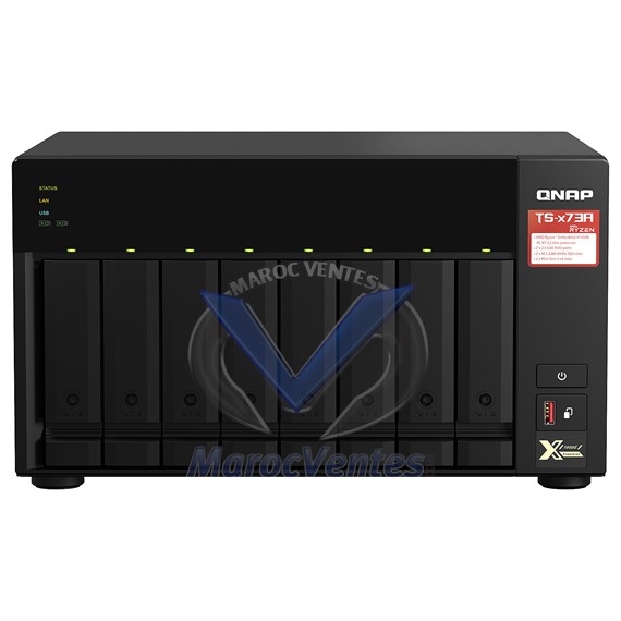 SERVEUR NAS DESKTOP 8 BAIES 08 GB RAM TS-873A-8G