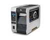 TT Printer ZT610; 4", 600 dpi, Euro and UK cord, Serial, USB, Gigabit Ethernet, Bluetooth 4.0, USB Host, Tear, Color, ZPL ZT61046-T0E0100Z