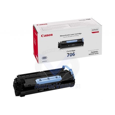 CANON IMPRIMANTE 706 TONER ORIGINAL NOIR 5000 PAGES 0264B002AA