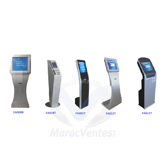 Borne Tactile de gestion de file d