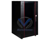 Armoire DYNAmic 600/600 19" avec Porte en Verre 22U LN-FS22U6060-BL