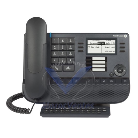 Téléphone Lucent IP pour standards Alcatel IP audio HD 8028s