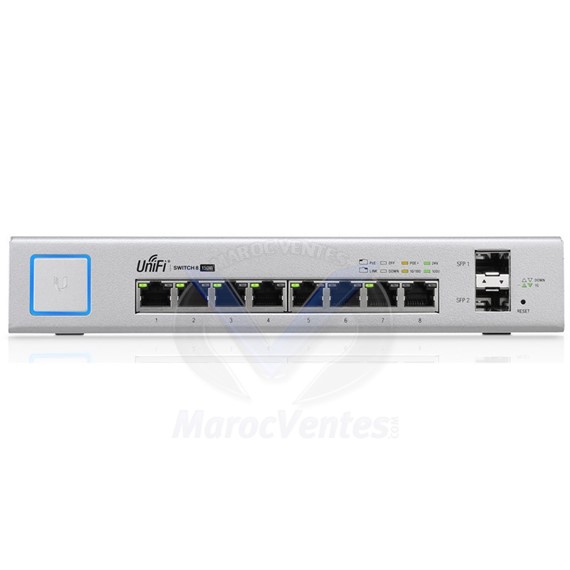 UniFi Switch 8 ports 10/100/1000 150W Managed US-8-150W-EU