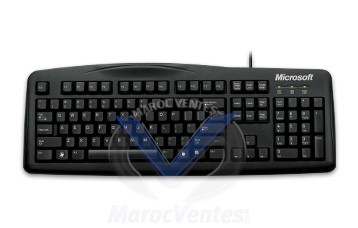 Wired Keyboard 200 USB Port French Hdwr Black JWD-00033