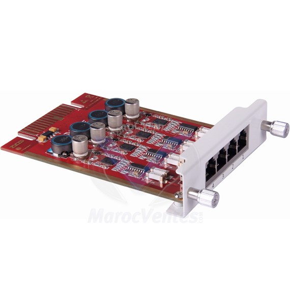 Module de 4 ports FXS pour le Zycoo U50 et U100 Z4FXS